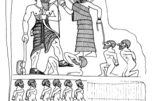 Anubanini rock relief - Sarpol-e Zahab
