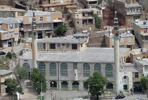 Paveh Central Mosque in Paveh (Oramanat)