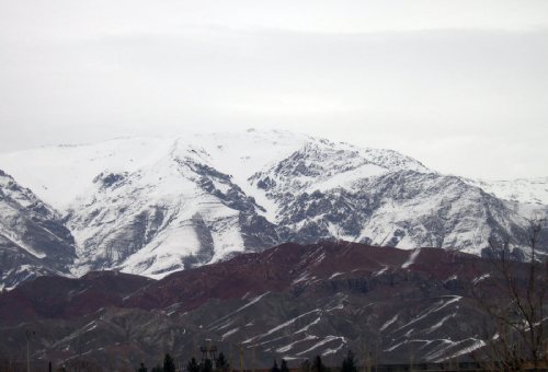 Aladagh and Binalud Mountains in Nayshabur