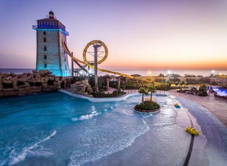 Tower of the sun: Ocean Water Park - Kish Island