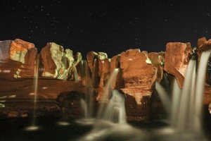 Afrineh Waterfall - Pol-e Dokhtar