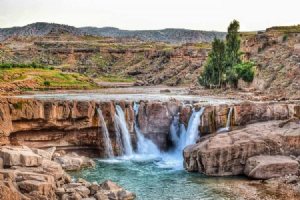Afrineh Waterfall (Pol-e Dokhtar)