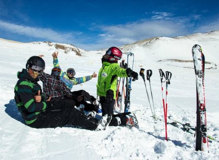 Alvares Ski Resort near Ardabil (Ardebil)
