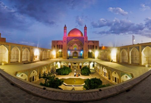 Agha Bozorg Mosque and School in Kashan