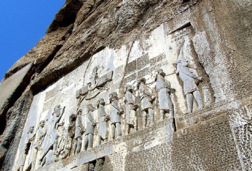 Behistun Inscription in Bisotun (Bistoun)