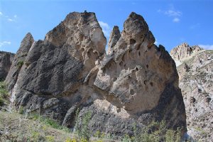 Shirin Va Farhad Catacomb near Chaldoran - West Azerbaijan