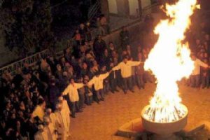 The last Wednesday of the Persian solar year