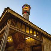 Choobin (wooden) Mosque - near Nishabur