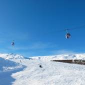 Dizin Ski Resort near Karaj and Tehran