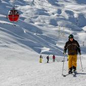 Dizin Ski Resort near Karaj and Tehran