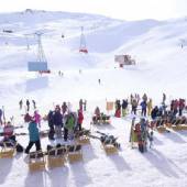 Dizin Ski Resort near Karaj and Tehran