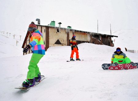 Dizin Ski Resort near Karaj and Tehran