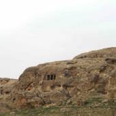The rock tomb of Fakhrigah near Mahabad