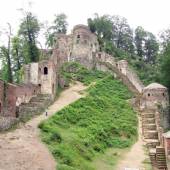 Rudkhan Castle (Ghaleh Roodkhan) near Fooman
