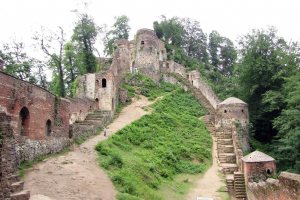 Rudkhan Castle (Ghaleh Roodkhan) near Fooman