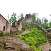 Rudkhan Castle (Ghaleh Roodkhan) near Fooman