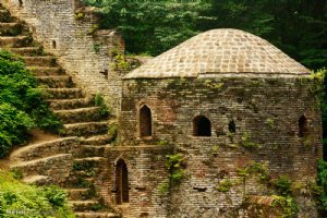 Rudkhan Castle (Ghaleh Roodkhan) near Fooman