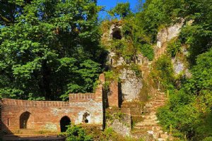 Rudkhan Castle (Ghaleh Roodkhan) near Fooman