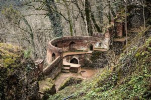 Rudkhan Castle (Ghaleh Roodkhan) near Fooman