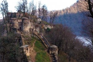 Rudkhan Castle (Ghaleh Roodkhan) near Fooman