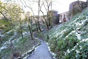 Rudkhan Castle (Ghaleh Roodkhan) near Fooman