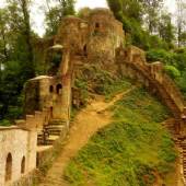 Rudkhan Castle (Ghaleh Roodkhan) near Fooman