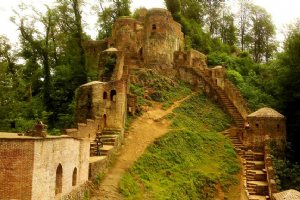 Rudkhan Castle (Ghaleh Roodkhan) near Fooman