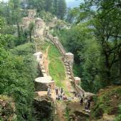 Rudkhan Castle (Ghaleh Roodkhan) near Fooman