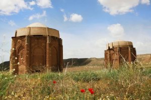 Kharaqan Towers near Qazvin