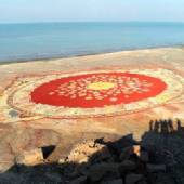 World's largest soil carpet - Hormoz Island - Persian Gulf