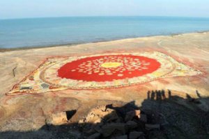 World's largest soil carpet - Hormoz Island - Persian Gulf