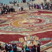 World's largest soil carpet - Hormoz Island - Persian Gulf