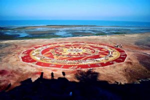 World's largest soil carpet - Hormoz Island - Persian Gulf