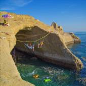 Hormuz Sea Caves - Hormoz Island - Persian Gulf
