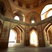 Inside of Agha Agha Bozorg Mosque and School - Kashan