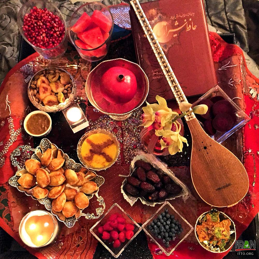 Shab-e Yalda,Shab-e Chelle,شب یلدا,شب پله,longest night of the year,hafez,hafiz,events,رویداد,annual event
