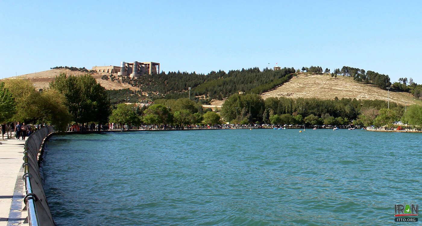 The wonderful Keeyow Lake is located in the northwest of Khorramabad, in Lorestan province. It is the only natural urban lake in Iran Keeyou means dark blue.