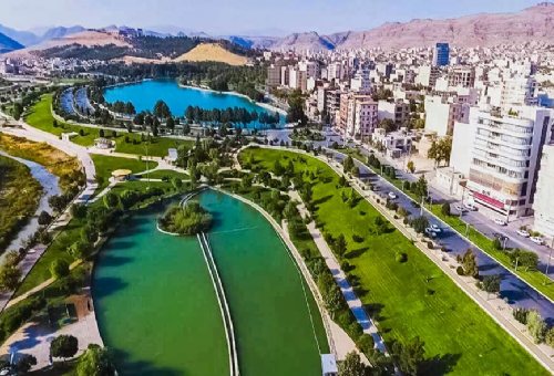 Keeyow Lake in Khorramabad