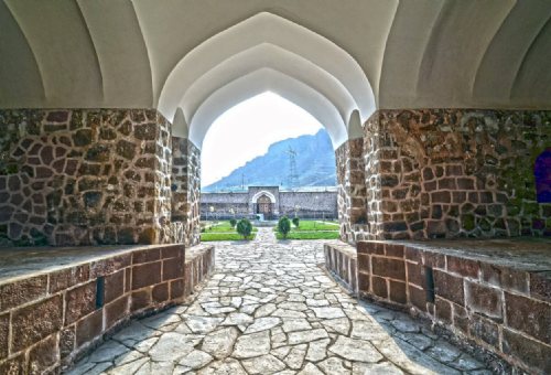 Khajeh Nazar Caravanserai in Jolfa
