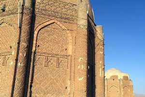 Kharaghan Towers near Qazvin