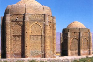 Kharaqan Towers near Qazvin