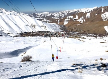 Khor Ski Resort near Karaj-Chalus Road