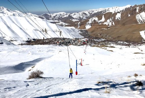 Khor Ski Resort in Karaj