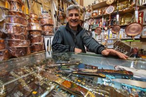 Zanjan Bazaar: Knife Shop
