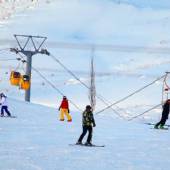 Chelgard Ski Resort (Kuhrang) near Shahrekord