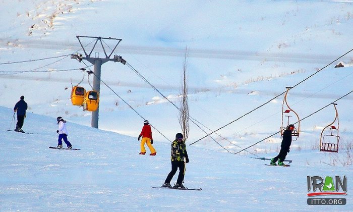 Chelgard Ski Resort (Kuhrang) near Shahrekord