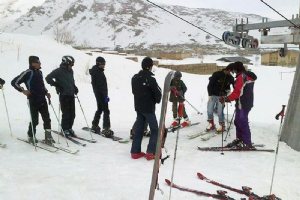Chelgard Ski Resort (Kuhrang) near Shahrekord