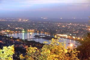 Night view of Lahijan - Gilan Province