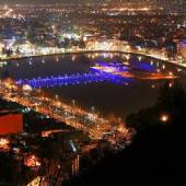 Night view of Lahijan - Gilan Province