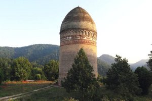 Lajim Tower near Savadkuh and Zirab